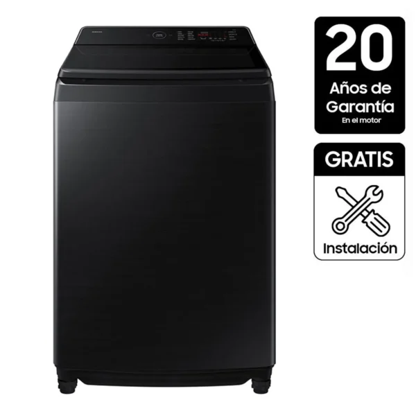 Lavadora Samsung Carga Superior 19 kg Bespoke AI Wash WA80F19S8BCO