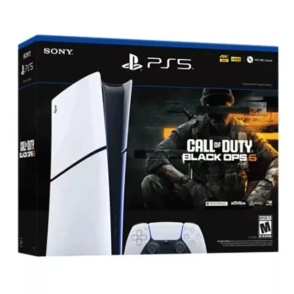 Consola PS5 Slim Digital + Call of Duty Black Ops 6